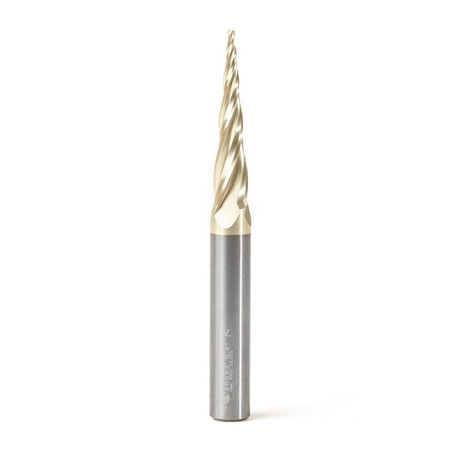 Amana Tool - 46582 - 1/16 CARVING 3D TAPERD BALLNOS