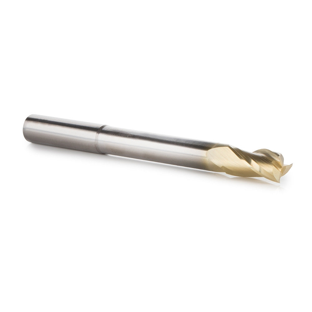Amana Tool - 46591 - 3/8 CARVING 3D FLAT BOTTOM ZrN