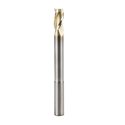 Amana Tool - 46591 - 3/8 CARVING 3D FLAT BOTTOM ZrN