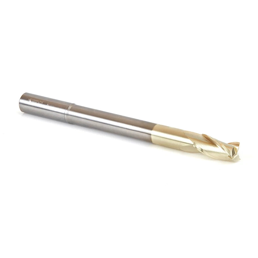 Amana Tool - 46593 - 1/2 CARVING 3D FLAT BOTTOM ZrN
