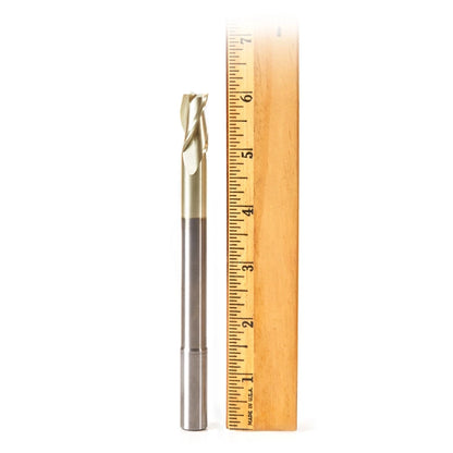 Amana Tool - 46593 - 1/2 CARVING 3D FLAT BOTTOM ZrN