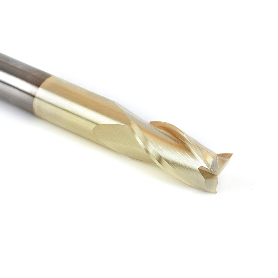Amana Tool - 46593 - 1/2 CARVING 3D FLAT BOTTOM ZrN