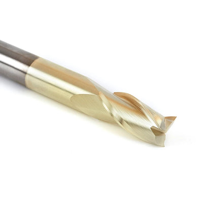 Amana Tool - 46593 - 1/2 CARVING 3D FLAT BOTTOM ZrN