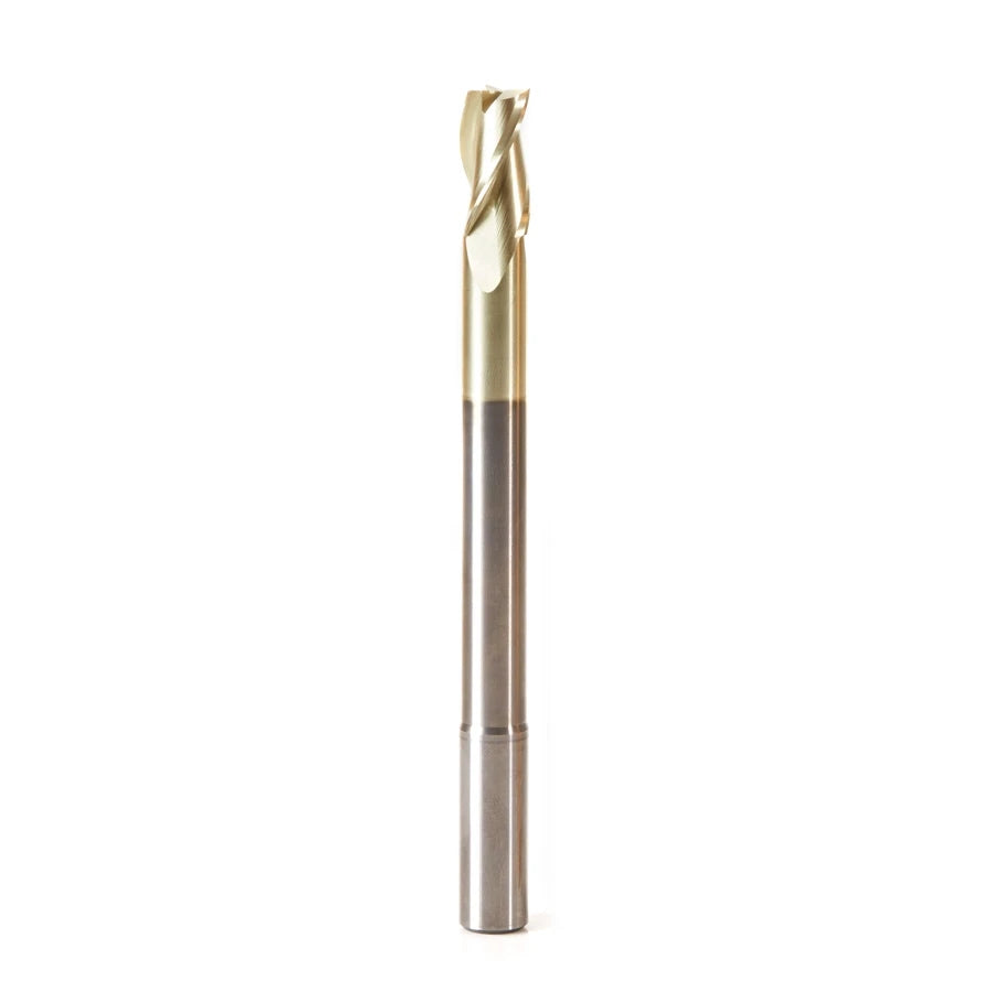 Amana Tool - 46593 - 1/2 CARVING 3D FLAT BOTTOM ZrN