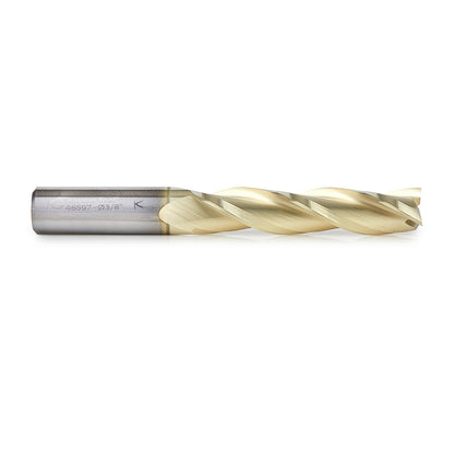 Amana Tool - 46597 - 3/8 CARVING 3D STRAIGHT  ZrN