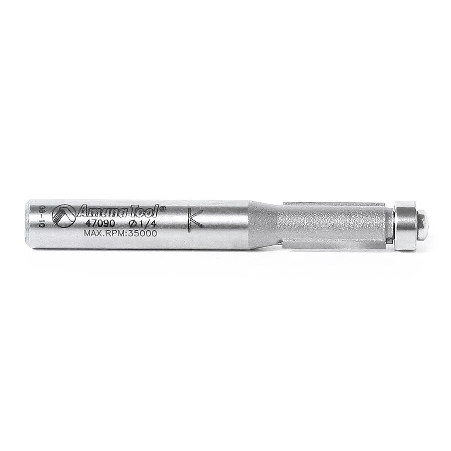 Amana Tool - 47090 - FLUSH TRIM  1/4 DIA. 1/4 SHANK