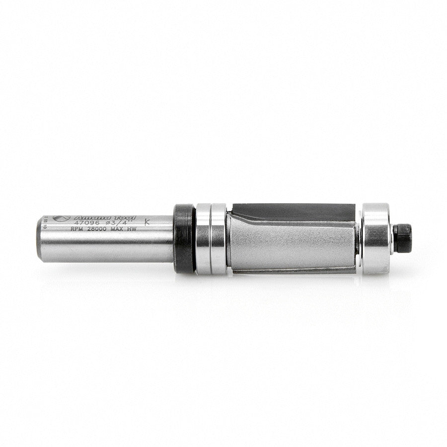 Amana Tool - 47096 - FLUSH TRIM DOUBLE BB 3/4 DIA