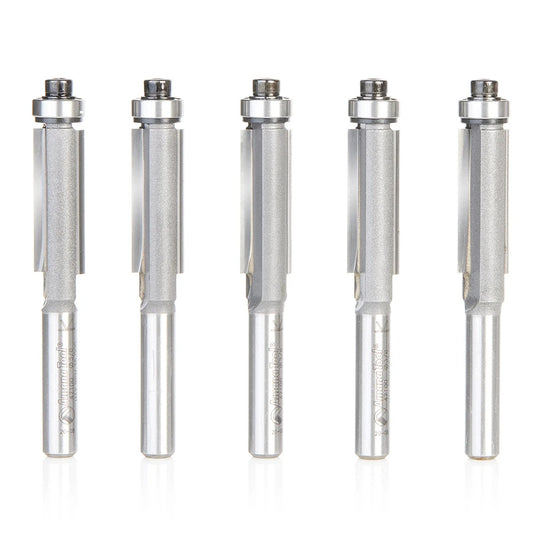 Amana Tool - 47100-5 - 5 PC FLUSH TRIM  3/8Dx1/4 SHK