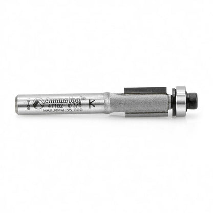 Amana Tool - 47102 - FLUSH TRIM  3/8 DIA  1/4 SHANK