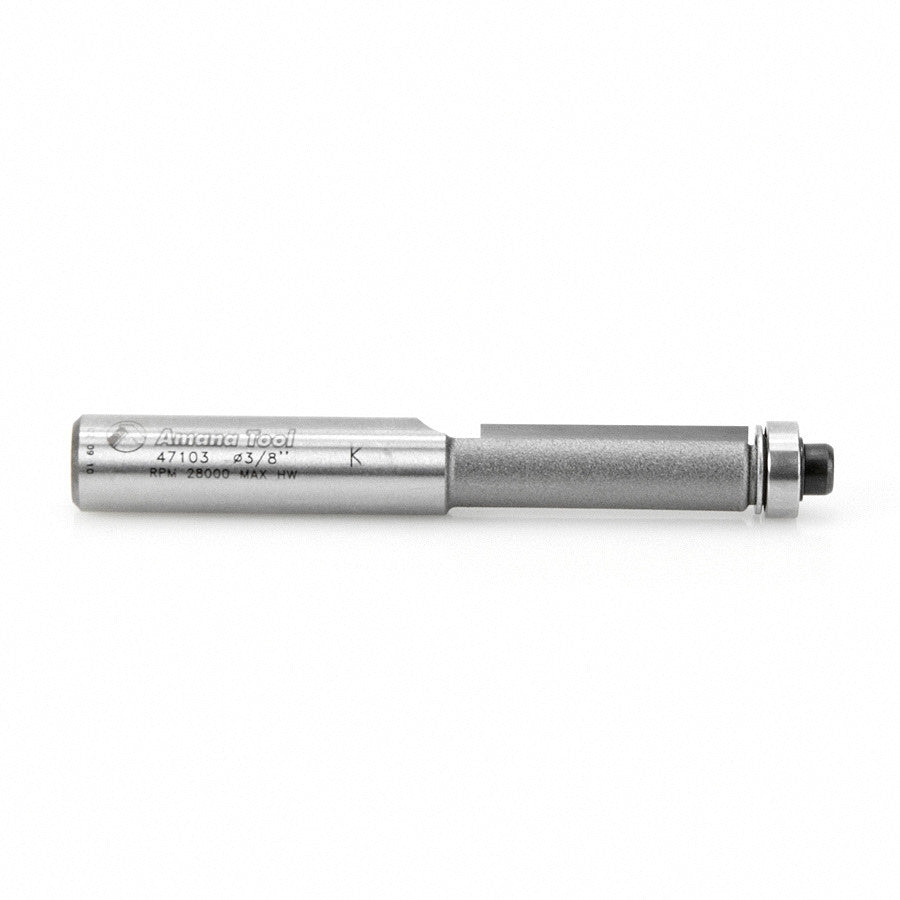 Amana Tool - 47103 - FLUSH TRIM 1 FLUTE 3/8D 3/8 SH