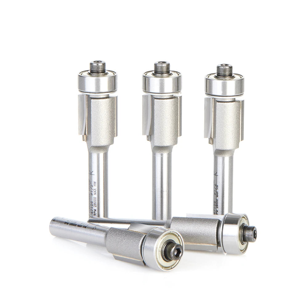 Amana Tool - 47106-5 - 5 PC FLUSH TRIM  1/2Dx1/4 SHK
