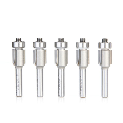 Amana Tool - 47106-5 - 5 PC FLUSH TRIM  1/2Dx1/4 SHK