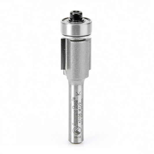 Amana Tool - 47106 - FLUSH TRIM  1/2 DIA  1/4 SHANK