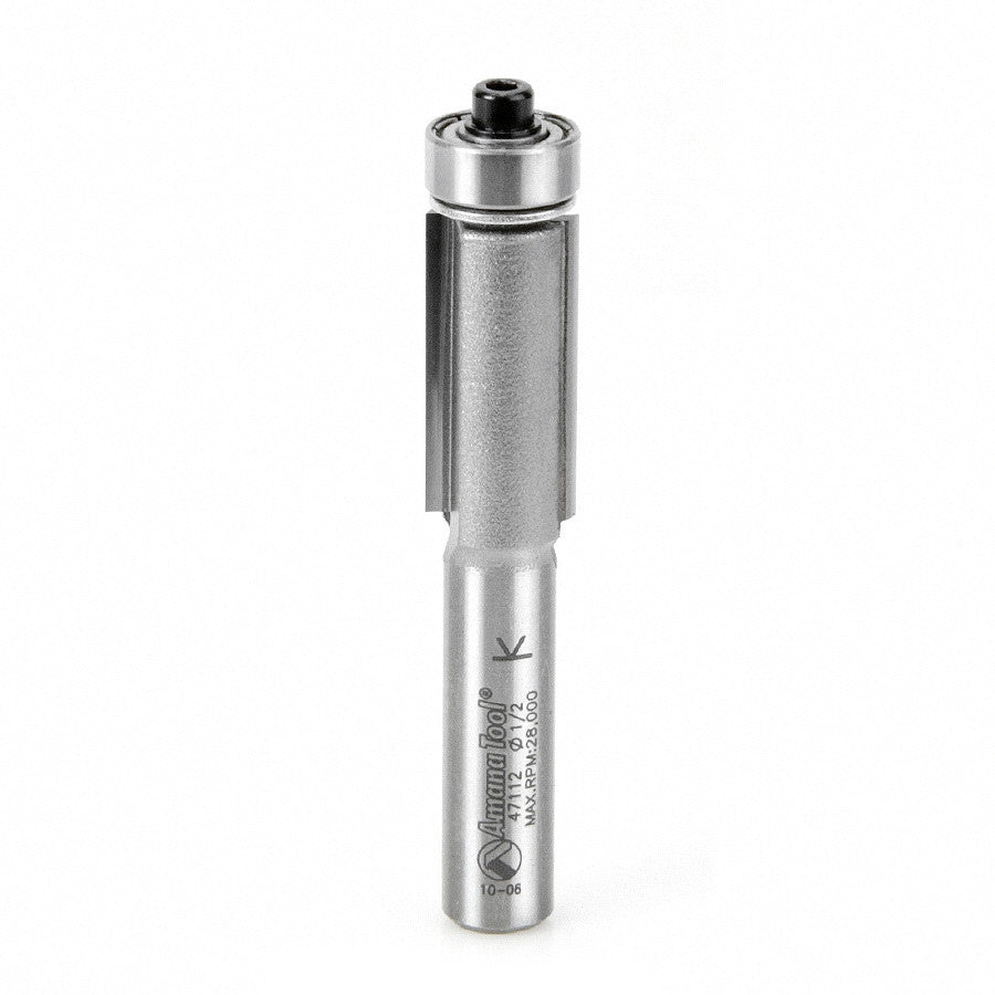 Amana Tool - 47112 - FLUSH TRIM  1/2 DIA  3/8 SHANK