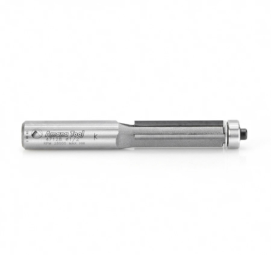Amana Tool - 47128 - FLUSH TRIM  3 FLUTE 1/2 SHANK