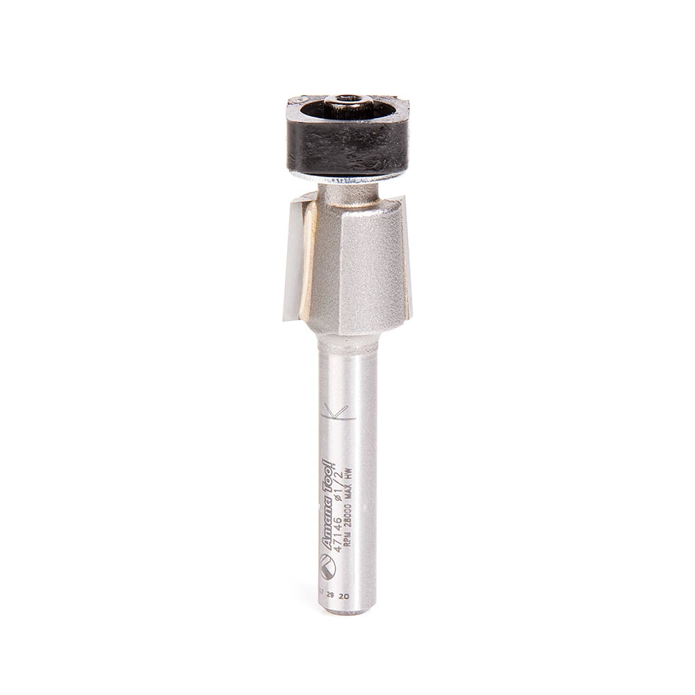 Amana Tool - 47146 - 1/2 TRIMMER EURO TM SQUARE BB