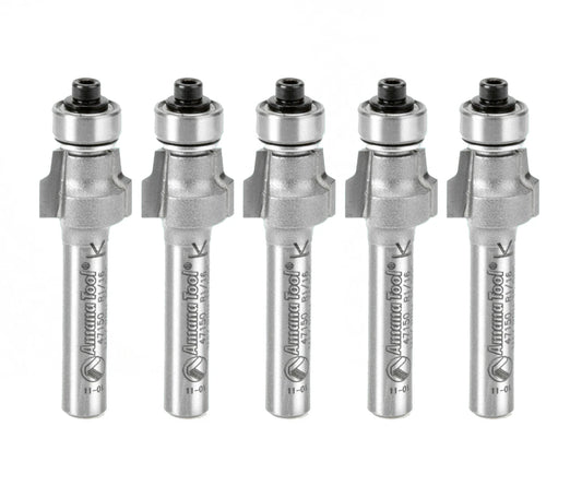 Amana Tool - 47150-5 - 5PC NO-FILE TRIM .042"-.052"