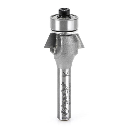 Amana Tool - 47202 - BEVEL BIT 25 DEGREE 1/4 SHANK