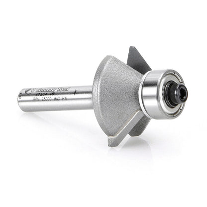Amana Tool - 47204 - BEVEL BIT 45 DEGREE 1/4 SHANK