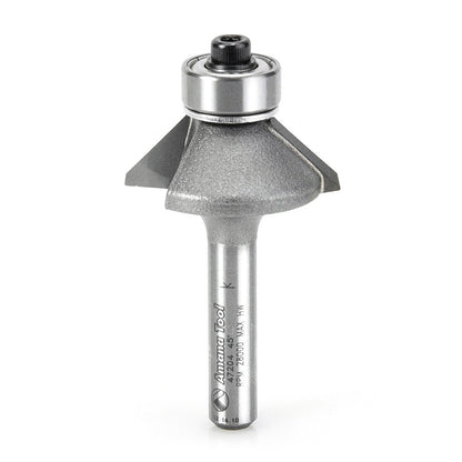 Amana Tool - 47204 - BEVEL BIT 45 DEGREE 1/4 SHANK
