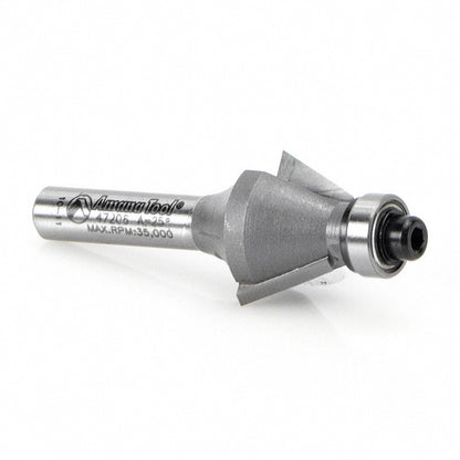 Amana Tool - 47206 - BEVEL BIT 25 DEGREE 1/4 SHANK