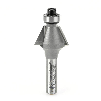 Amana Tool - 47206 - BEVEL BIT 25 DEGREE 1/4 SHANK