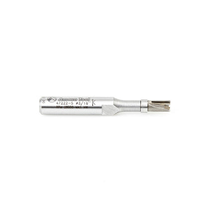 Amana Tool - 47222-S - PLUNGE 3/16DIA UPPER BB 1/4SHK