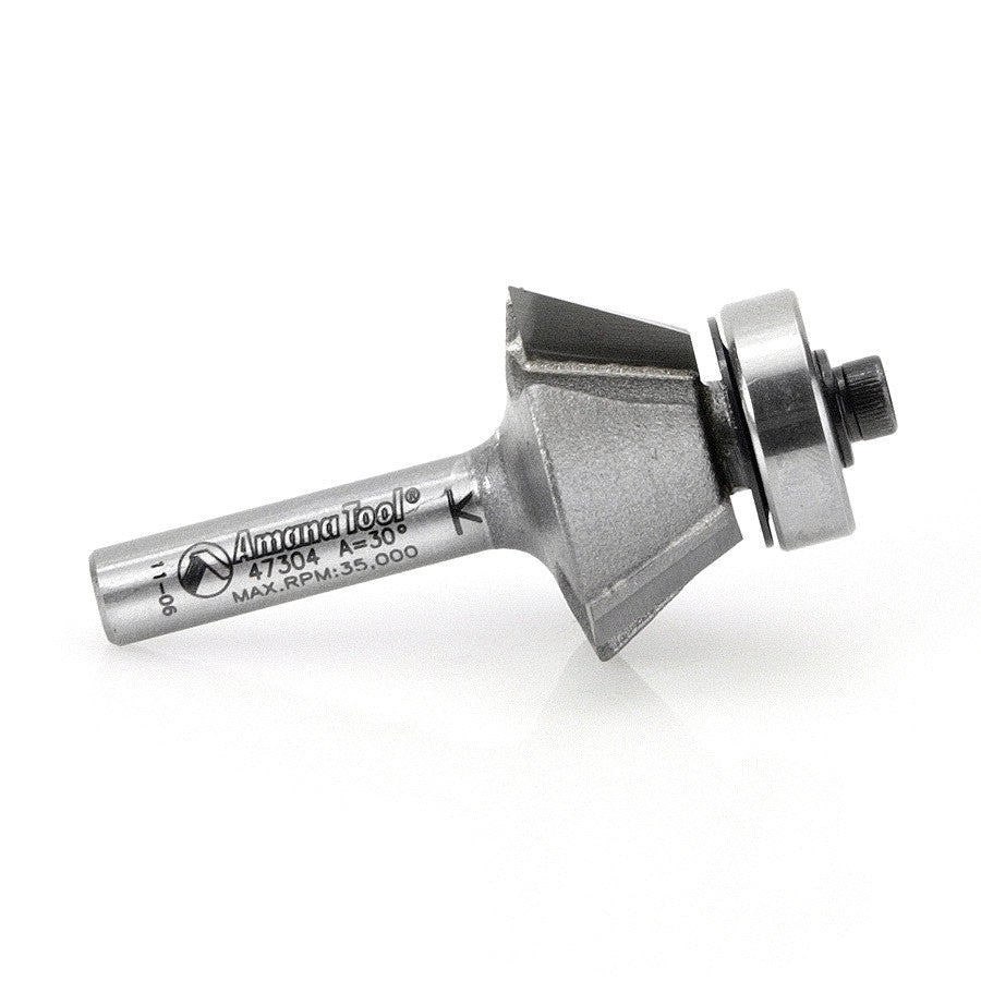 Amana Tool - 47304 - BEVEL TRIM 30 DEGREE 3 FLUTE.