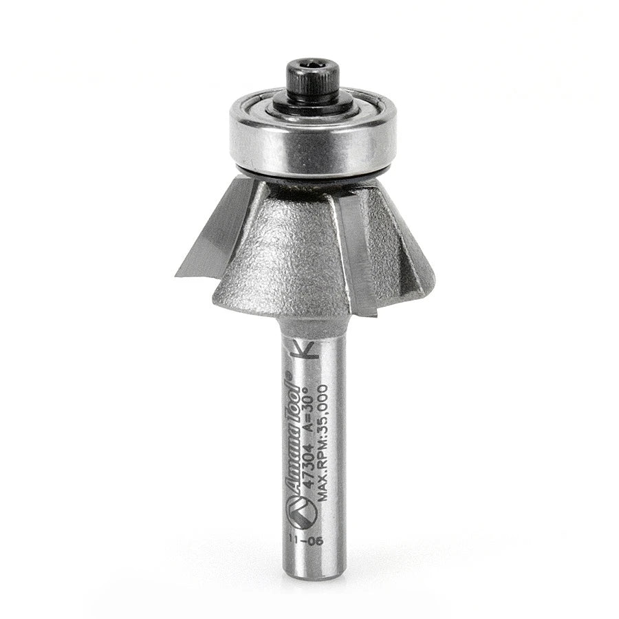 Amana Tool - 47304 - BEVEL TRIM 30 DEGREE 3 FLUTE.