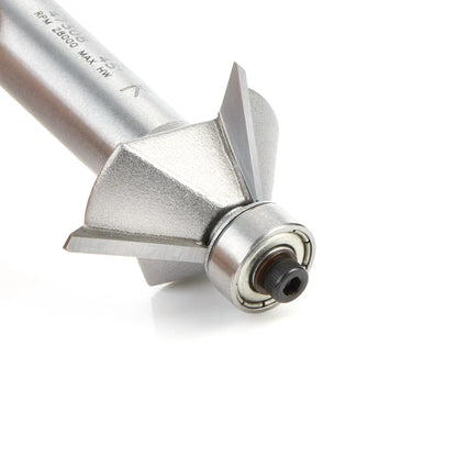 Amana Tool - 47308 - 3FL 45D CHAMFER 1/2" SHANK