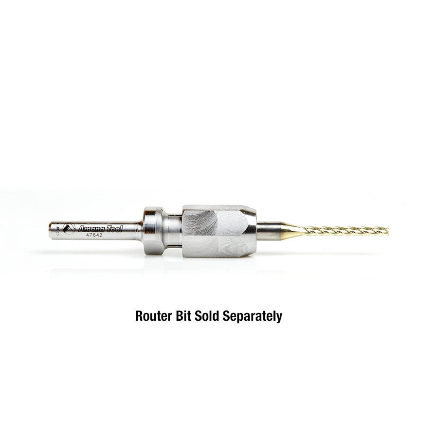 Amana Tool - 47642 - CNC EXTENSION 1/4 ID X 1/4 SHK