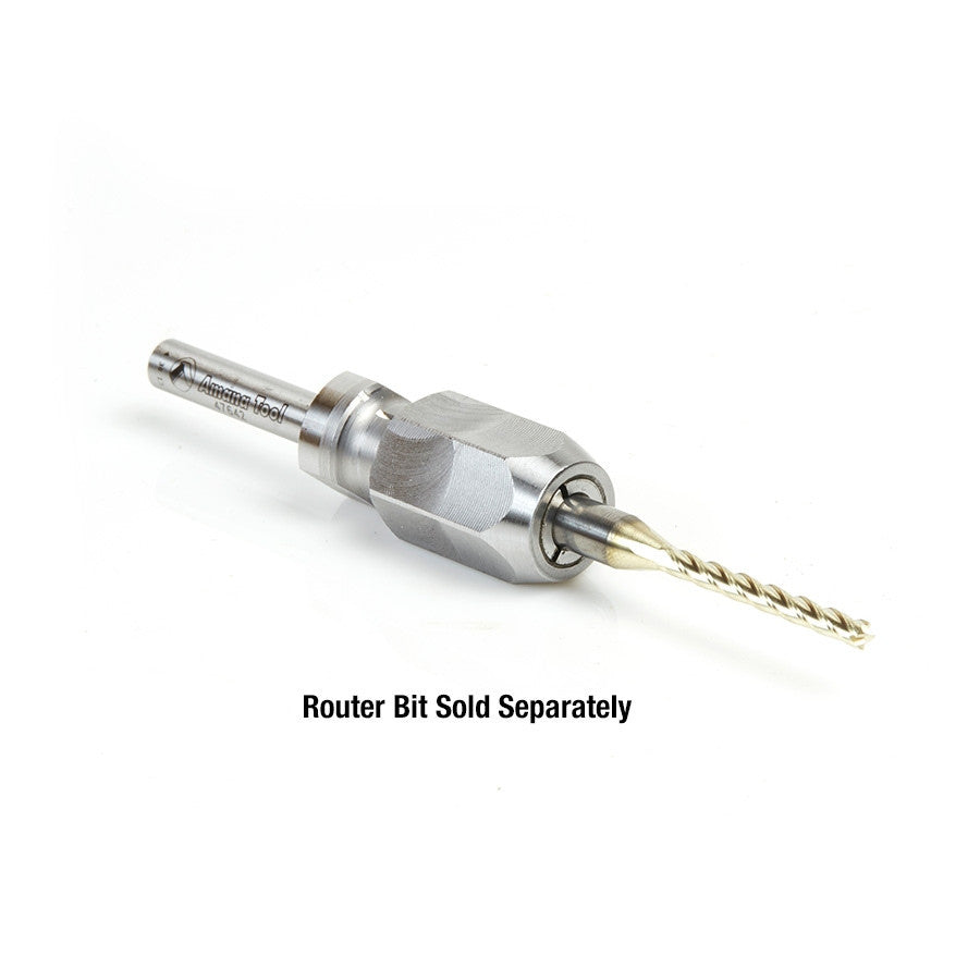 Amana Tool - 47642 - CNC EXTENSION 1/4 ID X 1/4 SHK