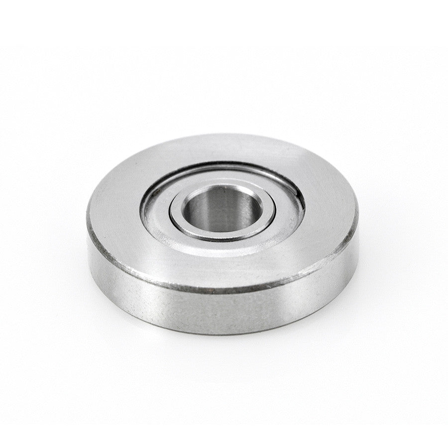 Amana Tool 47771 Metric Steel Ball Bearing Guide 1-1/8 Overall D x 8mm Inner D x 1/4 Height