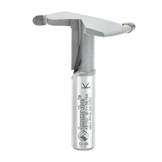 Amana Tool - 48102 - 2FLUTE 1-19/32"D AMEROCK HINGE