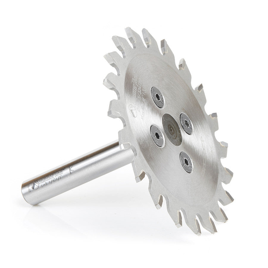 Amana Tool - 48200 - CNC PLASTIC BLADE&ARBOR SYSTEM