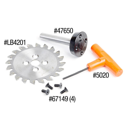 Amana Tool - 48200 - CNC PLASTIC BLADE&ARBOR SYSTEM