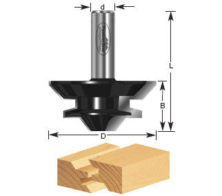 Amana Tool - 490-10 - TIMBERLINE LOCK MITRE BIT