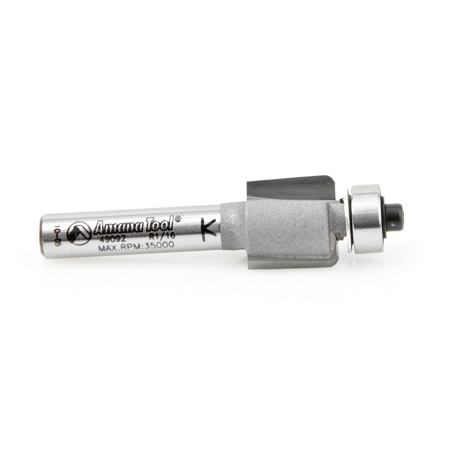 Amana Tool - 49092 - COVE BIT 1/16 RAD 1/4 SHANK