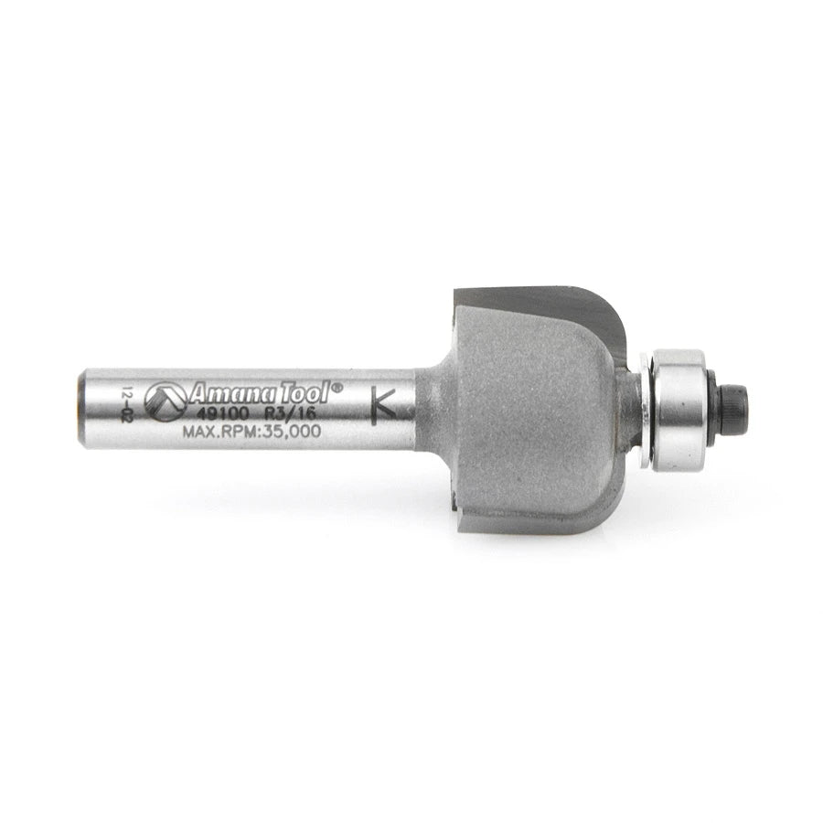 Amana Tool - 49100 - COVE BIT 3/16 RAD 1/4 SHANK