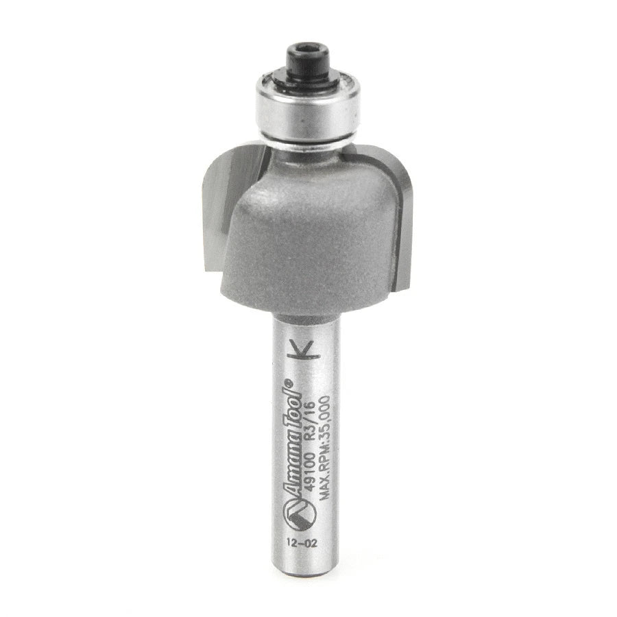 Amana Tool - 49100 - COVE BIT 3/16 RAD 1/4 SHANK