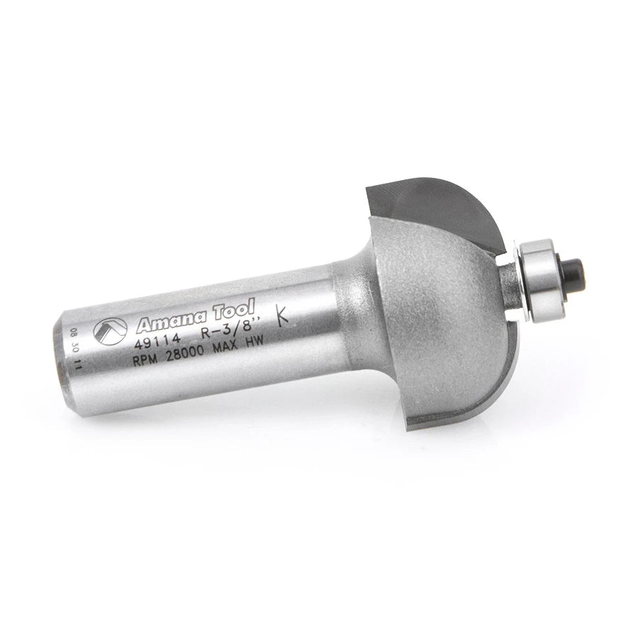 Amana Tool - 49114 - COVE BIT 3/8 RAD 1/2 SHANK