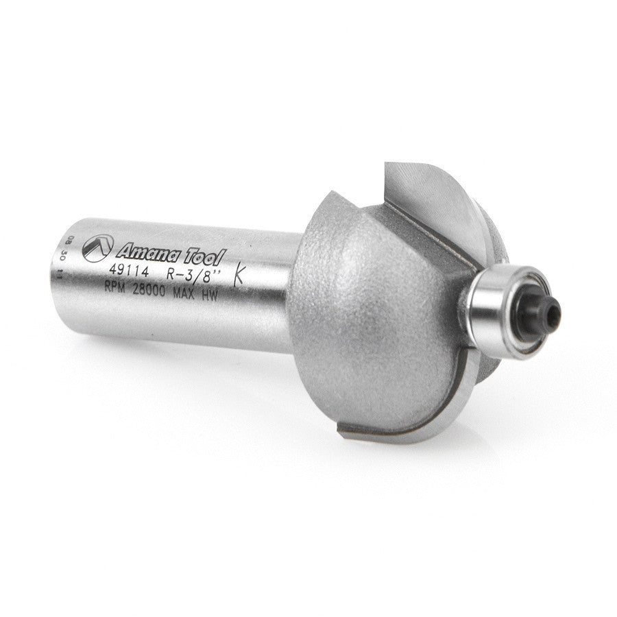Amana Tool - 49114 - COVE BIT 3/8 RAD 1/2 SHANK