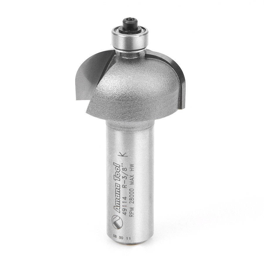 Amana Tool - 49114 - COVE BIT 3/8 RAD 1/2 SHANK