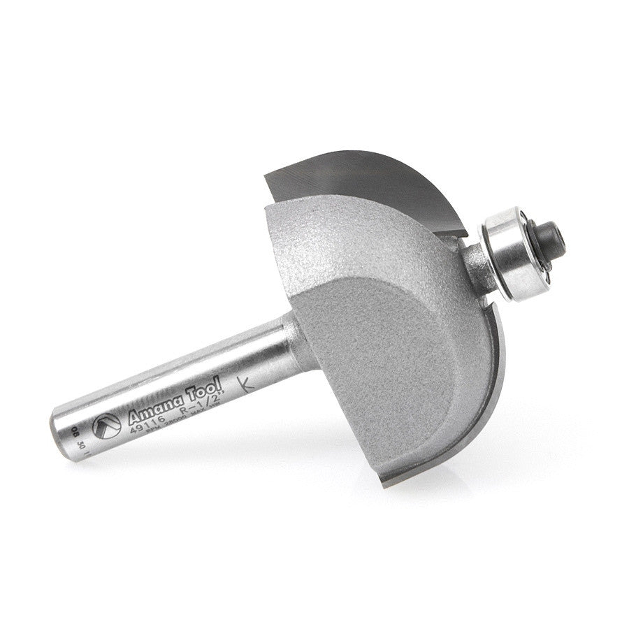 Amana Tool - 49116 - COVE BIT 1/2 RAD 1/4 SHANK