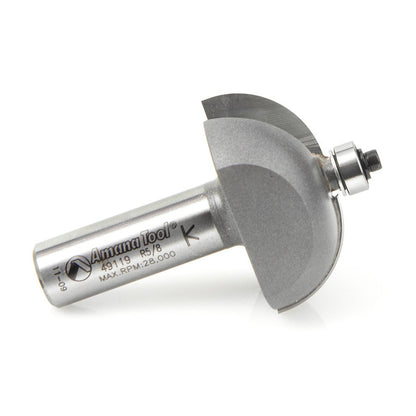 Amana Tool - 49119 - COVE BIT 5/8 RAD 1/2 SHANK