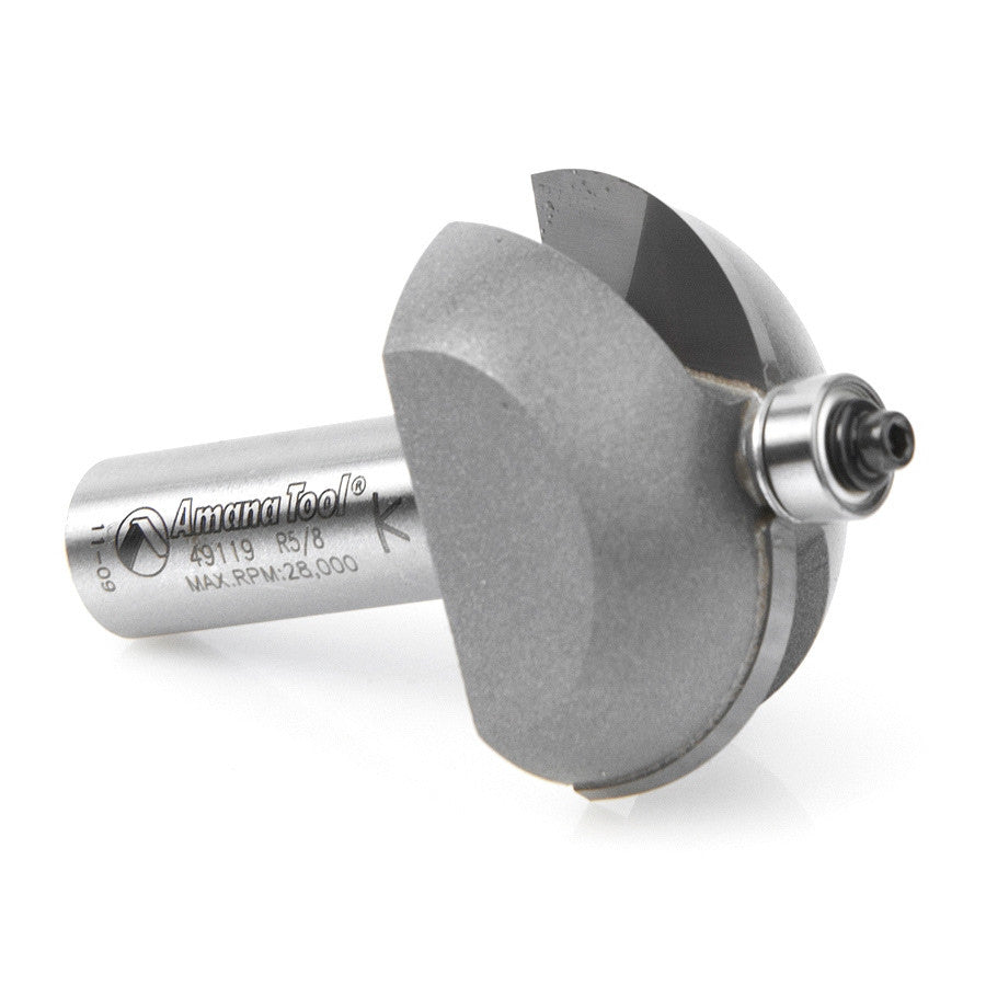 Amana Tool - 49119 - COVE BIT 5/8 RAD 1/2 SHANK