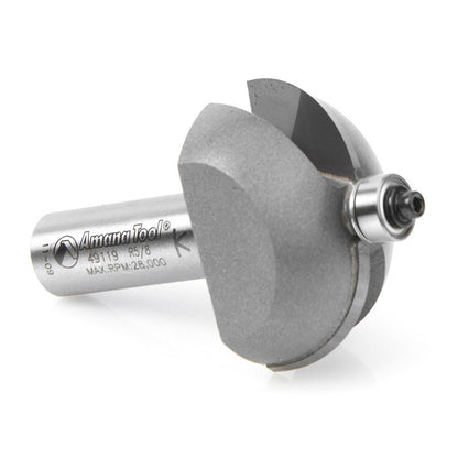 Amana Tool - 49119 - COVE BIT 5/8 RAD 1/2 SHANK