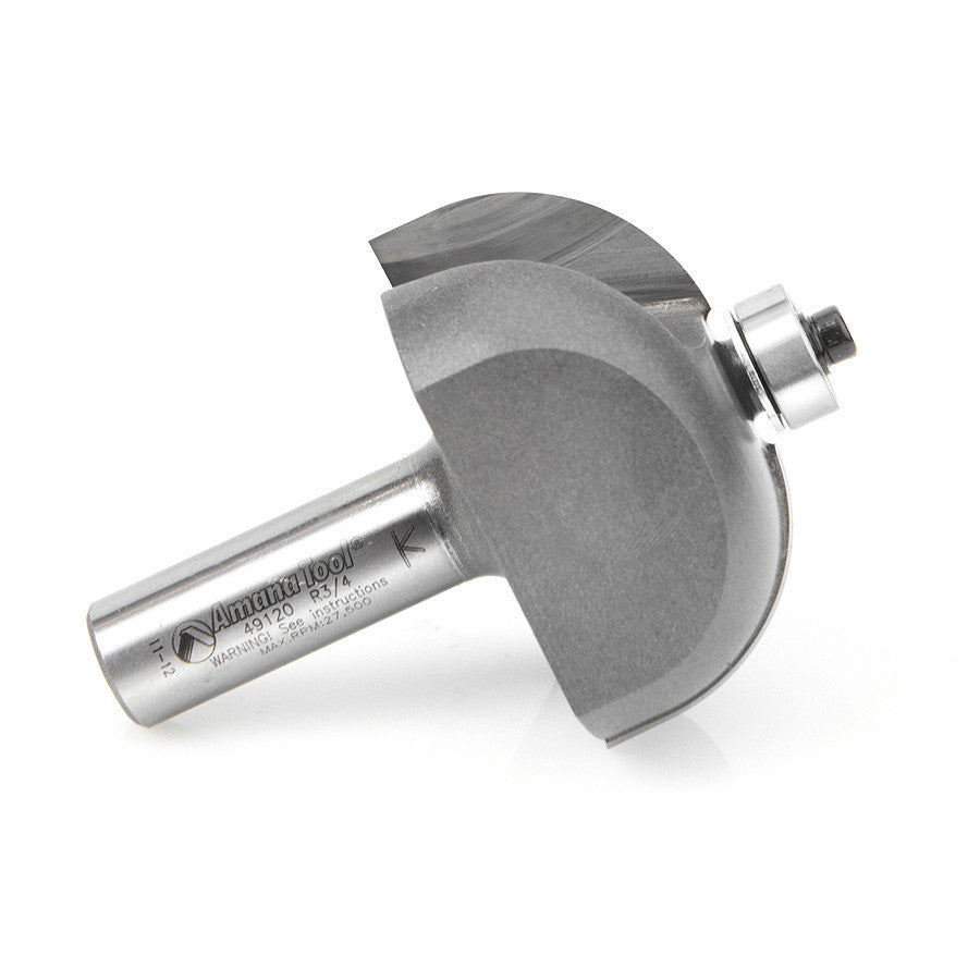 Amana Tool - 49120 - COVE BIT 3/4 RAD 1/2 SHANK