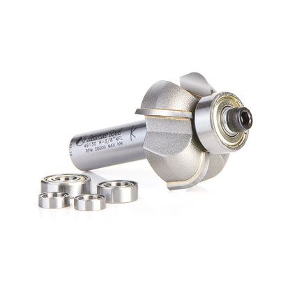 Amana Tool - 49130 - 4FL COVE BIT 3/8"R 1/2"SHANK
