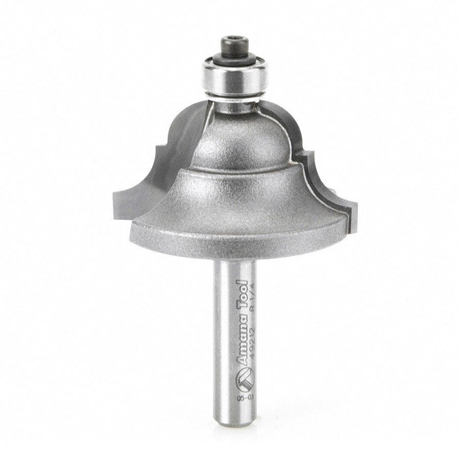 Amana Tool - 49212 - DOUBLE OGEE  1/4 RAD 1/4 SHANK